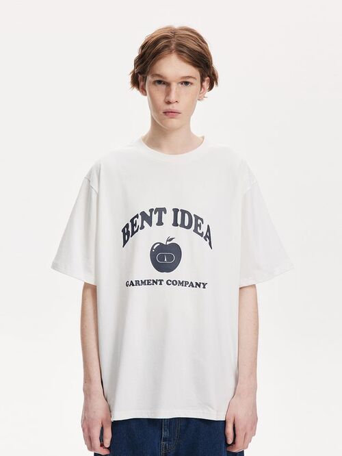 BENTIDEA 아치로고 프린팅 티셔츠 (4 컬러)